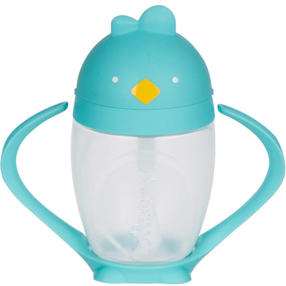 Lollaland Weighted Straw Sippy Cup for Baby and Toddler
